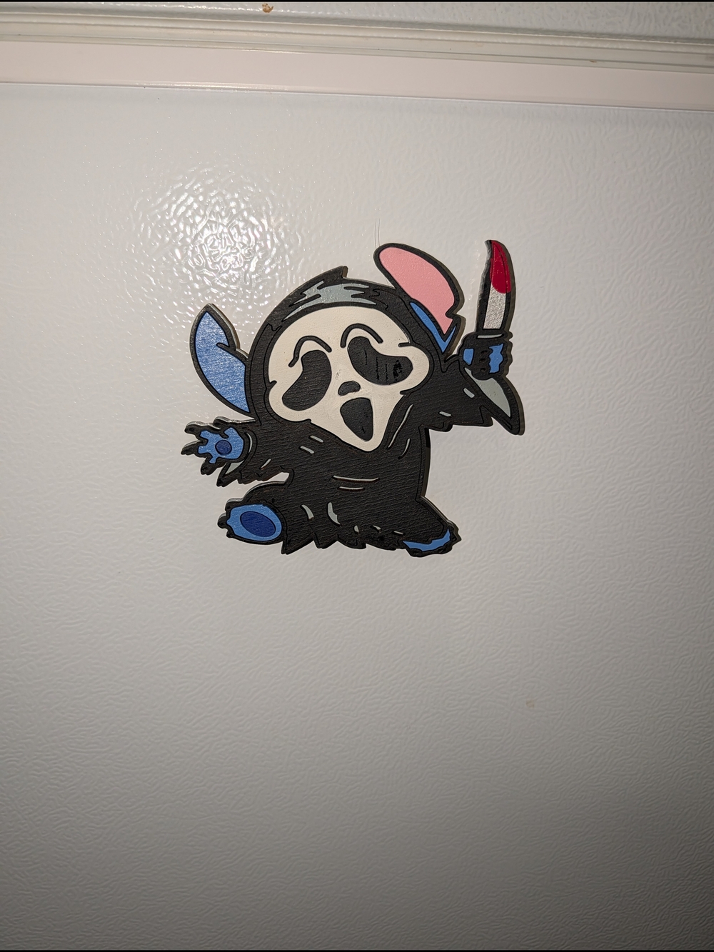 Scream & Stitch Mashup Wooden Magnet